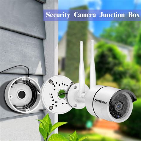 mounting security camera to junction box|junction box for bullet camera.